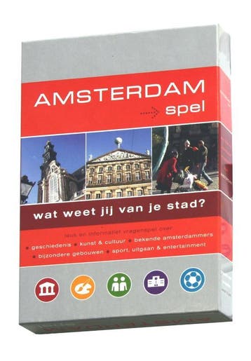 Amsterdamspel / Nederlandse Stedenspellen - J.J. Baggerman, Verzenden, Gelezen, J.J. Baggerman