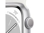 Apple Watch Series 8 - 4G - ECG - 45mm - Zilver Aluminium, Verzenden, Zo goed als nieuw, Apple