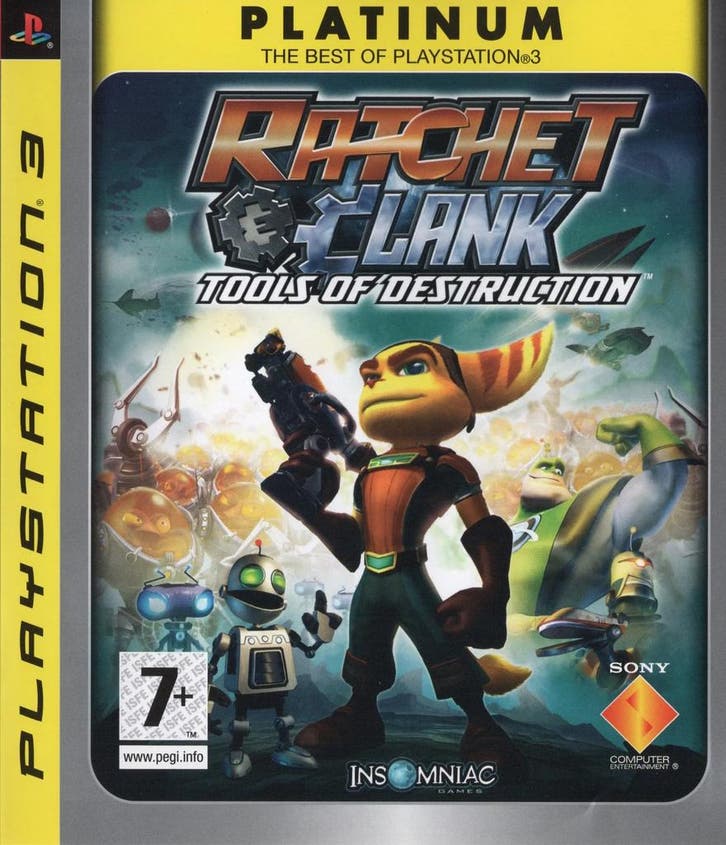 Ratchet & Clank: Tools of Destruction [Platinum] - PlayStat…, Spelcomputers en Games, Games | Sony PlayStation 3, Zo goed als nieuw