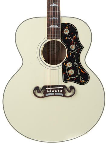 Gibson SJ200 Standard Classic White (Instrument,Jumbo), Ophalen of Verzenden, Nieuw, Western- of Steelstringgitaar