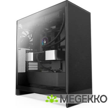 NZXT H7 Flow Black 2024, Computers en Software, Computerbehuizingen, Verzenden, Nieuw