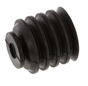 30 Mm Bellows Cr Zwarte Vacuüm Zuignap Slag 21 Mm, Verzenden, Nieuw