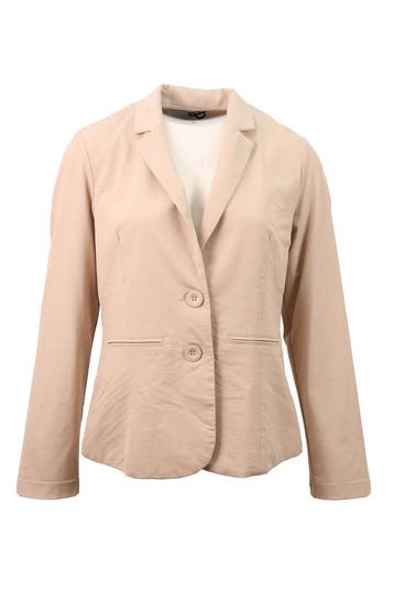 &amp;CO Woman Blazer in maat L Beige, &amp;CO Woman, Verzenden, Zo goed als nieuw, Beige