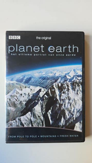 BBC PLANET EARTH FROM POLE TO POLE / MOUNTAINS / FRESH WATER, Verzenden, Gebruikt