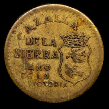 Spanje. Guerra Civil (II República). 10 Centimes Hacia 1939