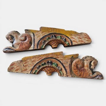 Decoratief ornament - Italië - Oud Siciliaans karretje