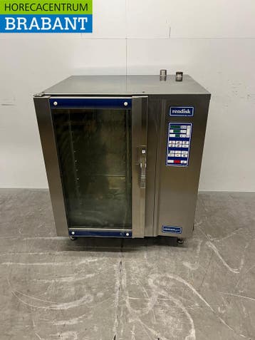 RVS Rendisk Combisteamer 10 x 1/1 GN 400V Horeca, Ophalen of Verzenden, Gebruikt