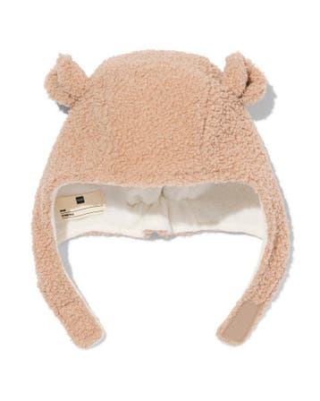 HEMA Babymuts teddy beige, Verzenden, Nieuw