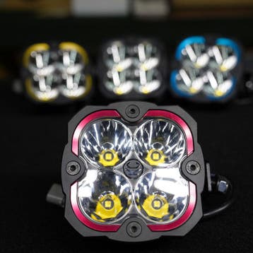 KC HiLiTES FLEX ERA 4 Color Bezel Ring Red (ea), Ophalen of Verzenden, Nieuw