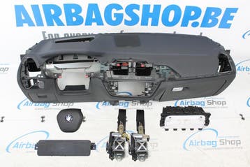 AIRBAG SET – DASHBOARD BLAUW STIKSEL BMW X3 G01 (2018-HEDEN), Gebruikt, BMW