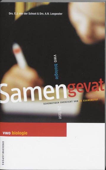 Samengevat vwo Biologie 2005/2006 - van der Schoot, Verzenden, Gelezen