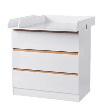 Moderne Commode met 3 Lades voor Babykamer, Kinderen en Baby's, Verzenden, Nieuw