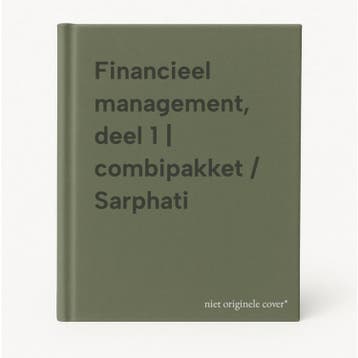Financieel management, deel 1 | combipakket / Sarphati, Boeken, Verzenden, Gelezen