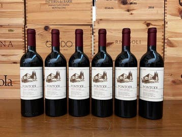 2022 Fontodi - Chianti Classico - 6 Flessen (0.75 liter), Verzamelen, Nieuw
