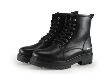 Tom Tailor Veterboots in maat 41 Zwart, Verzenden, Zwart, Overige typen, Tom Tailor