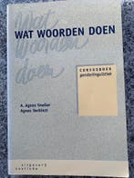 Wat woorden doen – Cursusboek genderlinguistiek, Gelezen, Non-fictie, Verzenden, Nederlands