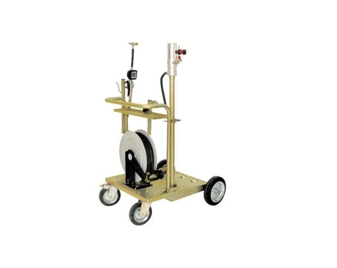 Vatenwagen mobiel 200 liter met haspel, Zakelijke goederen, Machines en Bouw | Pompen en Compressoren, Verzenden