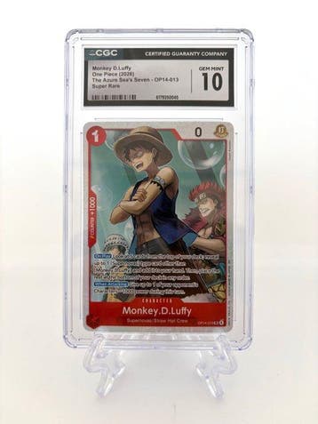 One Piece - 1 Graded card - One Piece - Monkey D.Luffy - The, Nieuw