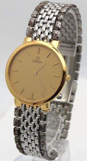Omega - Gold-Plated Quartz - Zonder minimumprijs -, Nieuw