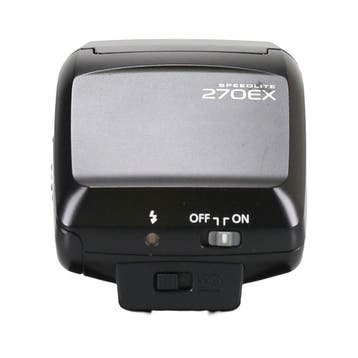 Canon Speedlite 270EX met garantie, Ophalen of Verzenden, Gebruikt