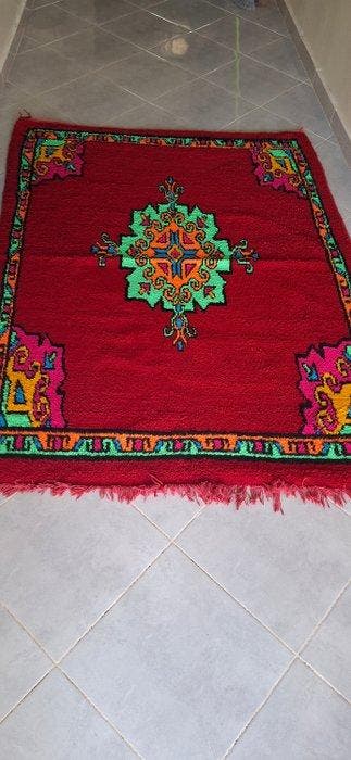 Vloerkleed - 190 cm - 140 cm - Handgemaakt Marokkaans tapijt, Nieuw