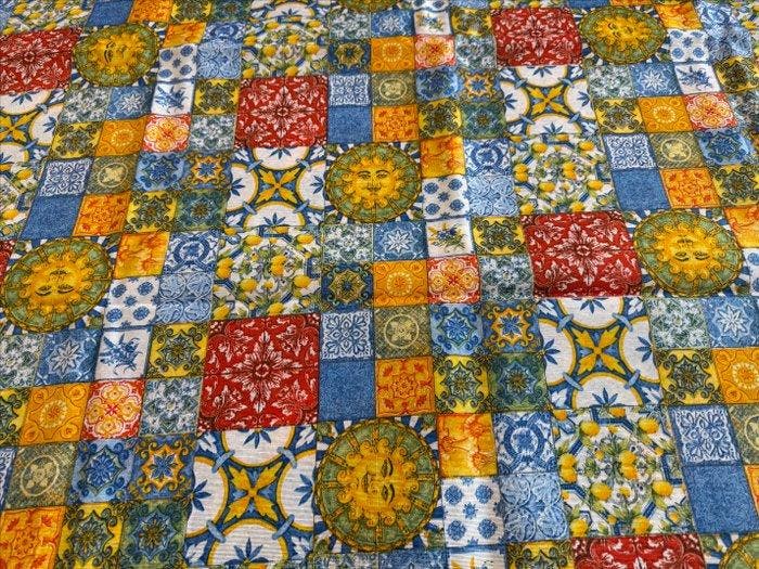 Geen reserveprijs!!!! Sinfonia Mediterranea di Maioliche e, Antiek en Kunst, Antiek | Kleden en Textiel