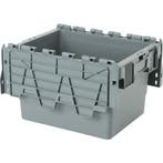 Distributiebak, 400x300x250 mm, euronorm, grijs kunststof,, Ophalen of Verzenden