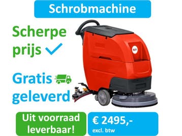 Nieuwe | Schrobmachine | achterloper | degelijk | compact, Verzenden