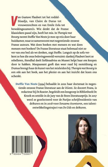 Therapie met Bovary 9789464759907 Steffie Van Neste, Verzenden, Zo goed als nieuw, Steffie Van Neste