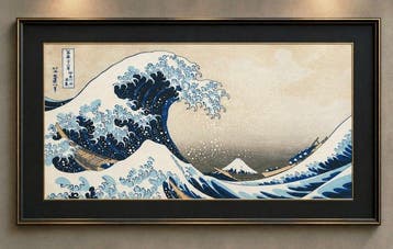 Katsushika Hokusai (after) - The Big Wave of Kanagawa,