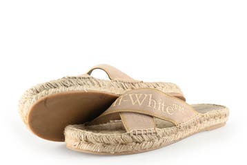 Off-White Slippers in maat 40 Beige, Slippers, Off-White, Verzenden, Beige