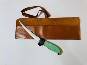 Hekito - Keukenmes - fileermes - Exclusieve Vintage