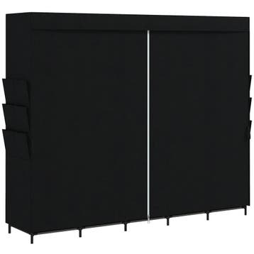 Stoff-Kleiderschrank, Staubdicht, Tragbar, 5 Kleiderstangen,, Verzenden, Nieuw