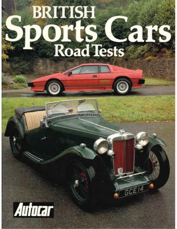 BRITISH SPORTS CARS ROAD TESTS (AUTOCAR), Nieuw, Author