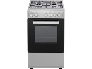 Etna FGV350RVS - Fornuis 50 cm - 4 kookzones 4 ovenstanden -, Verzenden, Zo goed als nieuw