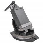 vidaXL Bankschroef met 2 assen kantelbaar 160 mm, Verzenden, Nieuw