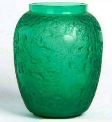 Lalique - René Lalique - Balustervaas - Biches - Kristal