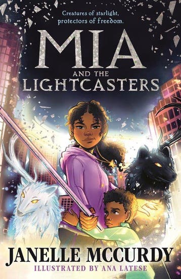 The Umbra Tales- Mia and the Lightcasters - Janelle McCurdy, Verzenden, Zo goed als nieuw, Janelle McCurdy