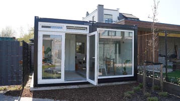 NIEUW! Tuinhuis vrijstaand. Onderhoudsvrij en op maat!, Overige materialen, 200 tot 400 cm, Tuinhuis, 250 tot 500 cm