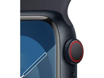 Apple Watch Series 9 - Smartwatch - GPS + Cellular - 41mm -, Verzenden, Zo goed als nieuw, Apple