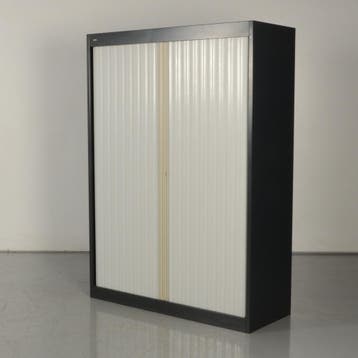 Roldeurkast Emmein - Antraciet - 166 x 120 cm - Incl. 3, Huis en Inrichting, Ophalen of Verzenden, Nieuw