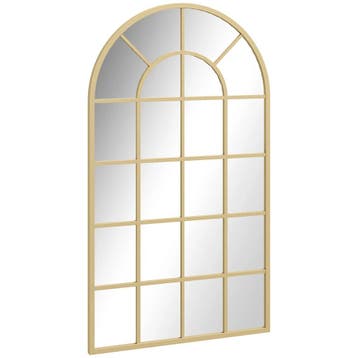 TRUUSK Wandspiegel 110 x 62 cm - Decoratieve Hangspiegel - M, Huis en Inrichting, Woonaccessoires | Vazen, Verzenden, Nieuw