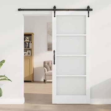 vidaXL Binnendeur ORKDAL Wit geprimed 83 x 202 cm, Verzenden, Nieuw