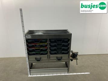 Aluca bedrijfswageninrichting 1010x420x1050mm (2840), Ophalen of Verzenden