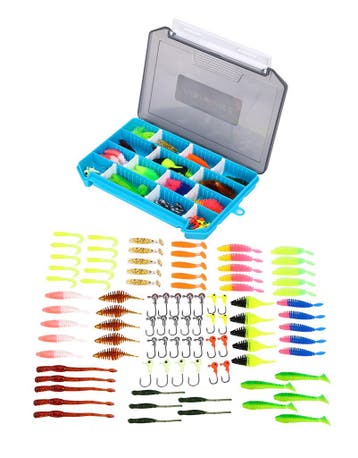 Fish4All Trout Softbait Box (97 stuks), Verzenden, Nieuw, Overige typen