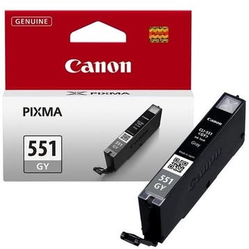 Canon CLI-551GY inktcartridge grijs (origineel), Verzenden, Nieuw, Cartridge, Canon
