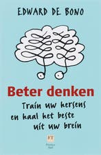 Beter denken 9789043015110 E. de Bono, Verzenden, Zo goed als nieuw, E. de Bono