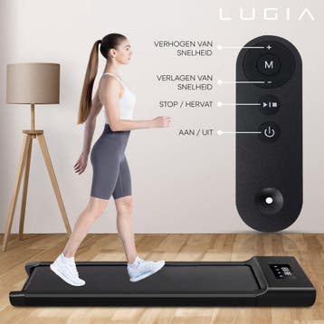 Lugia Fit Plus Loopband 1-10km/u Inklapbaar - Wandelband -, Ophalen of Verzenden, Zo goed als nieuw