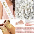 Vrijgezellenfeest set Bride to Be en Team Bride set nu 22,95, Verzenden, Beige, Sweet-One, Nieuw