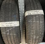 2x225-75-16C Michelin Zomer 2x5.5m €40 Per Band 225 75 16C, Ophalen, 16 inch, Band(en), Bestelwagen